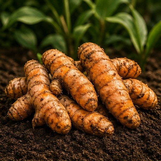 Fresh Megha-1 turmeric